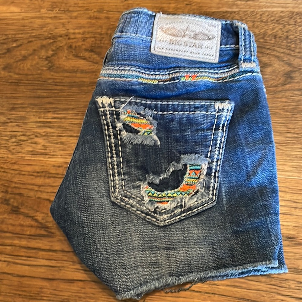 Big Star Liv Cutoff Jean Shorts
